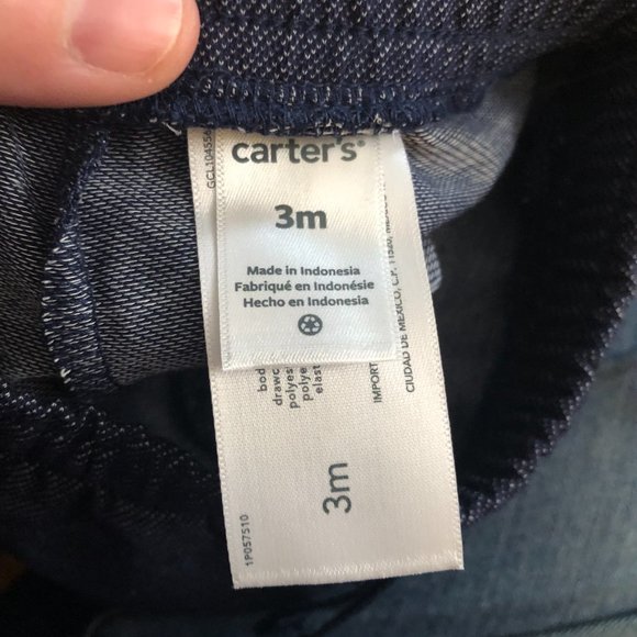 Carter's Baby Girl Floral Summer Outfit w Stretchy Shorts, Size 3 Months, NWTs - Picture 5 of 7